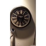 Large French wall clock measures 70 cms diameter.