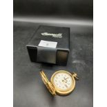 Ingersoll diamond pocket watch with box .