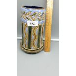 Large Art Deco Doulton Vase stands 20cms tall .