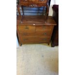 Antique chest of drawers .