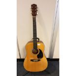 Rare Jim Deacon Acoustic Guitar Model no AD900 .