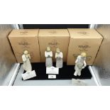 Selection of Willow tree Figures boxed .