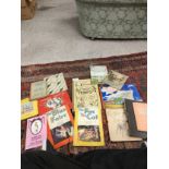 Lot of antique child's books .