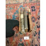 Lot of antique books .