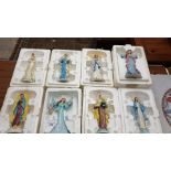 Collection of Religious Style figurines Boxed .