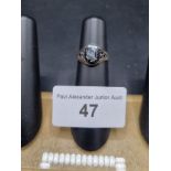Quality London Silver hall marked Silver Ring set with a Haematite Cameo dated 1978