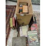 Box of books includes tales by ab frost .