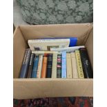 Box of various titled books includes Hammond innes .