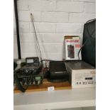 Lot of CB maxcom 30e receiver together with walkie talkies etc .