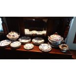Selection of Victorian Dinner Ware.