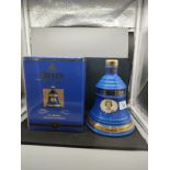 Bells scotch whisky 8 year old to commerate the queen's birthday with box full and sealed .