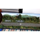 00 Gauge Train Diorama .