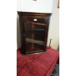 Early Wall Cabinet Nice Size 76cm x 55cm can also be used Floor Standing with key.