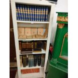 5 shelf's of antique books etc includes monsieur Nicolas etc .