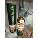 Bottle of 12 year old fettercairn single highland malt whisky full sealed with box .