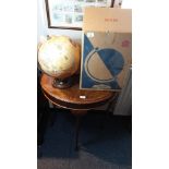 Scan Globe Light Up Globe Of The World With Original box .