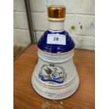 Bells scotch whisky decanter to commerate birth of princess Eugenie.