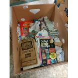 Box of stamps etc .