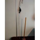 Large Paul Ysart Scottish Glass Cane walking stick .