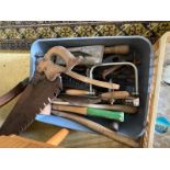 Box of vintage tools..