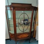 Maple and Co London ltd Edwardian display cabinet in beautiful condition.