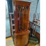 Quality reproduction corner cabinet .