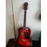 Avia acoustic guitar.