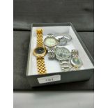 Lot of watches to includes Seiko , citizen etc .