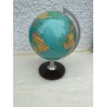 1980s Italian globe of world .