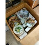 Box of collector plates .