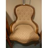 Quality reproduction spoon back am chair .