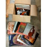 Box of records includes Fleetwood Mac.