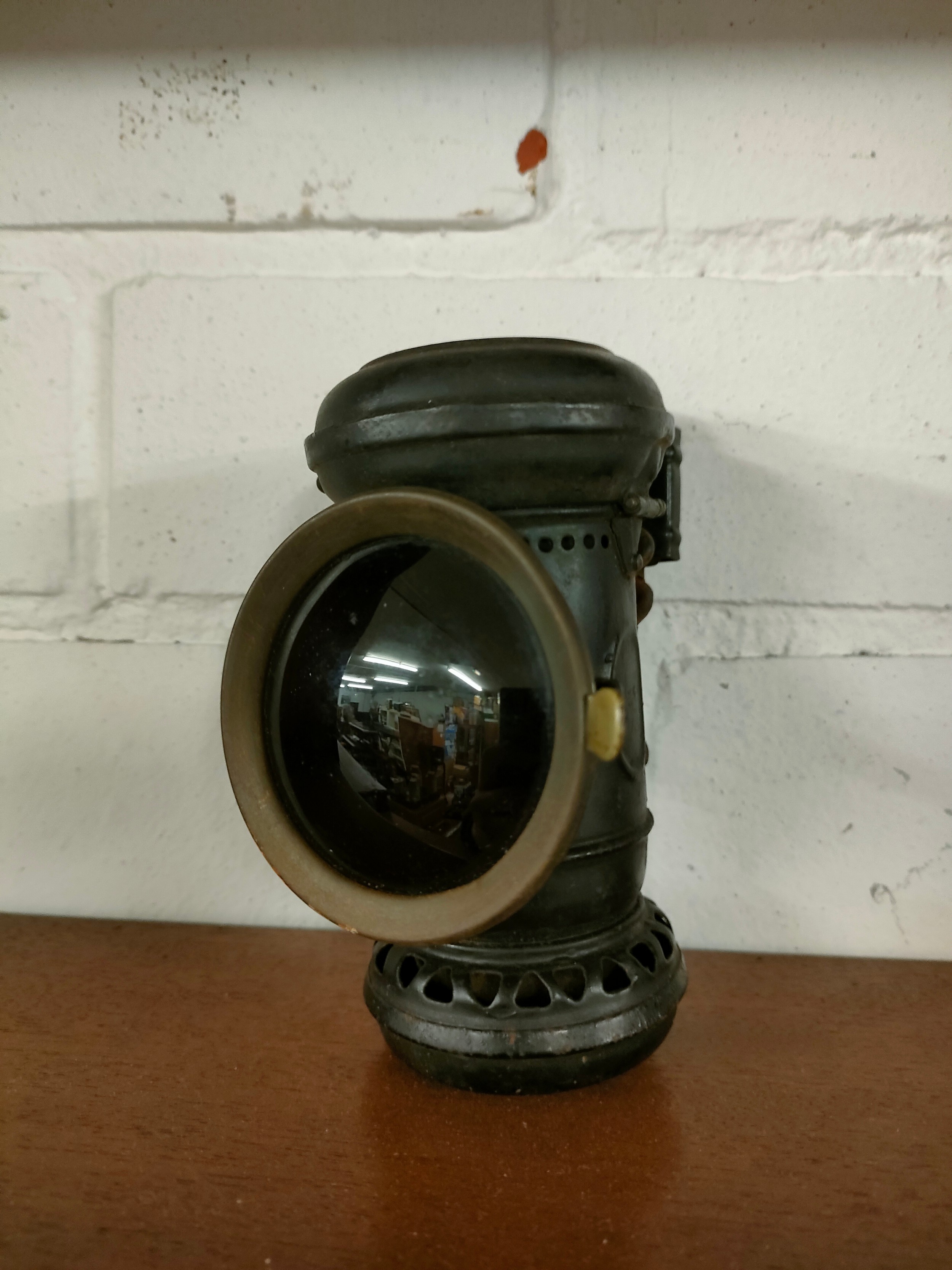 Vintage bike lamp..