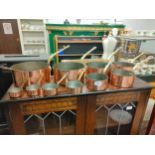 Lot of antique french pots .