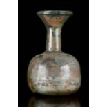 A ROMAN GLASS FLASK