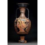 GREEK APULIAN RED-FIGURED AMPHORA - TL TESTED