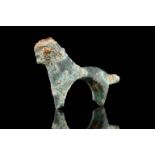 ANCIENT ROMAN BRONZE VOTIVE LION