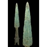 CHINESE WARRING STATES BRONZE SPEAR