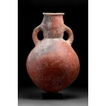 CYPRIOT RED BURNISHED AMPHORA