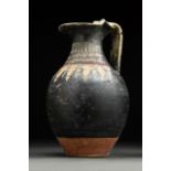 ANCIENT GREEK GNATHIAN TREFOIL OINOCHOE