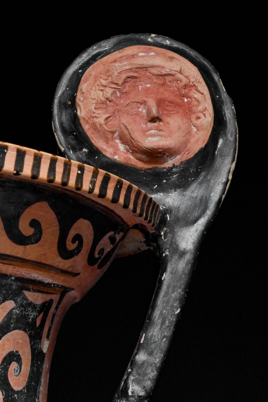 GREEK APULIAN RED-FIGURED VOLUTE KRATER - TL TESTED - Image 8 of 10