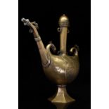 DECCAN PILGRIM FLASK WITH SPOUT