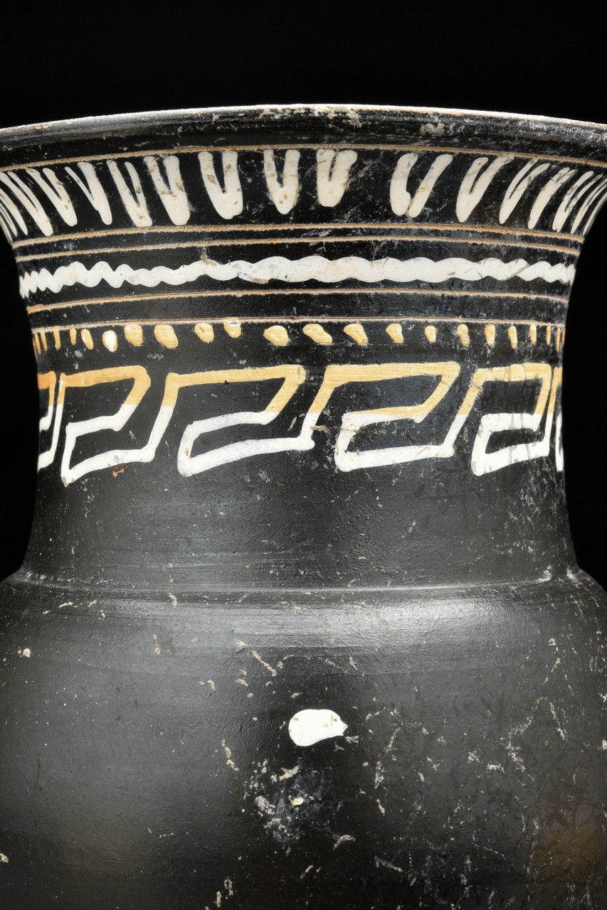 ANCIENT GREEK CAMPANIAN BLACK GLAZED OINOCHOE - Image 10 of 10