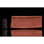 AKKADIAN AGATE CYLINDER SEAL