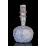 ANCIENT ROMAN GLASS FLASK