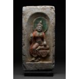 CHINESE NORTHERN WEI BUDDHA BRICK