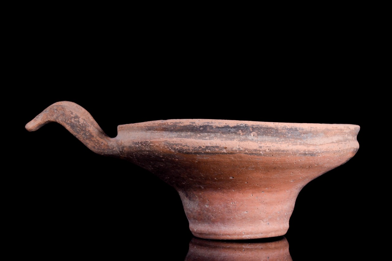 CYPRIOT POTTERY MILK BOWL - Image 4 of 6