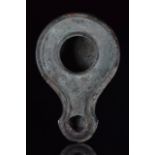 ROMAN BRONZE OIL LAMP