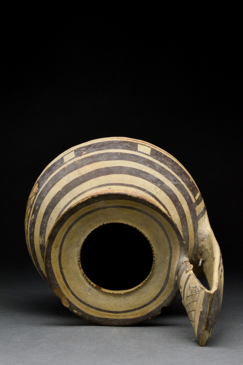 ANCIENT GREEK APULIAN DAUNIAN POTTERY KYATHOS VESSEL - Image 3 of 5