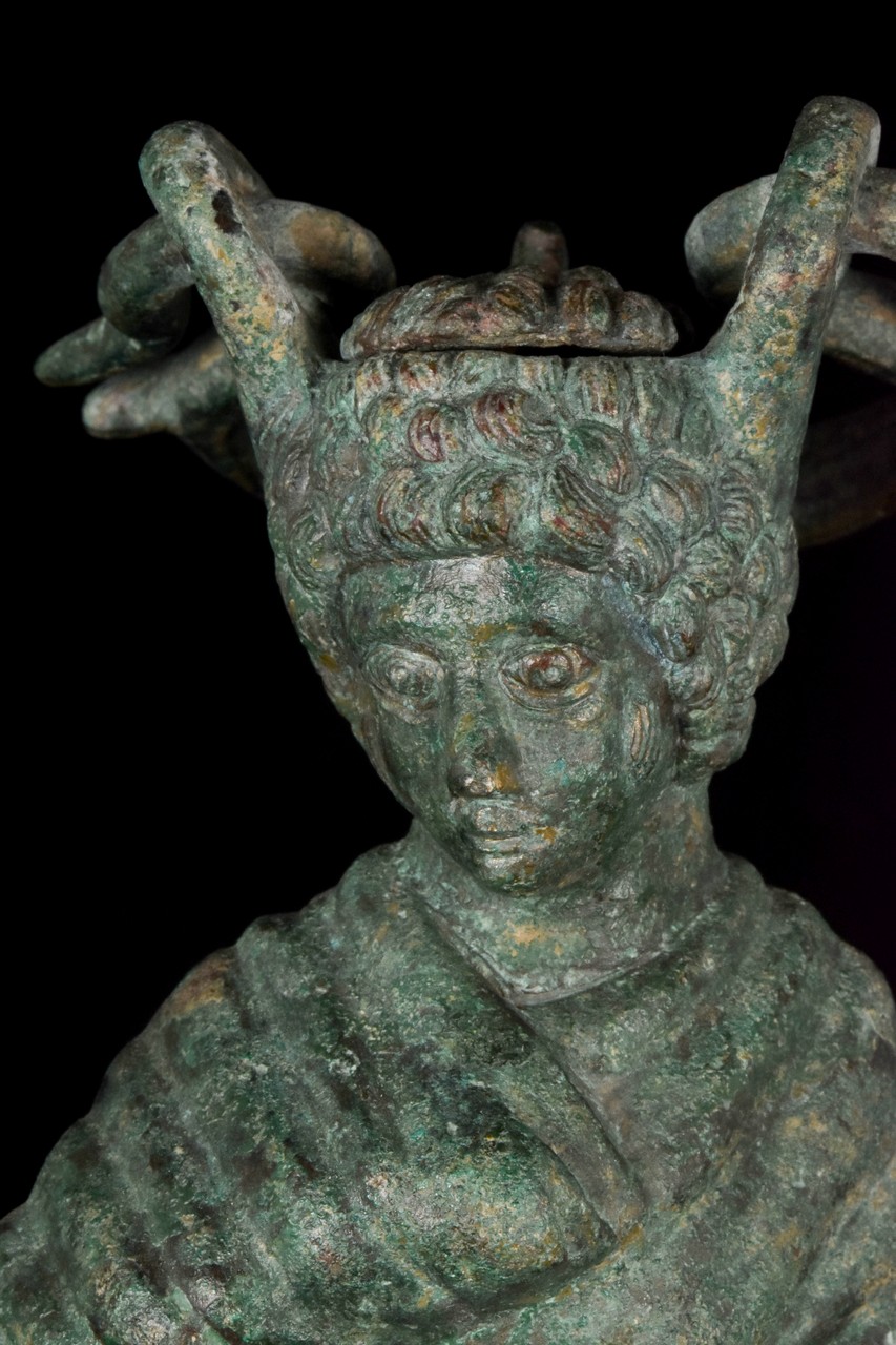 ROMAN BRONZE BALSAMARIUM - Image 5 of 5